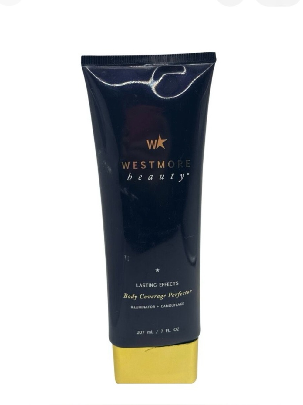 Westmore Beauty Lasting Effects Face & Body Serum - Navy with Gold Cap
